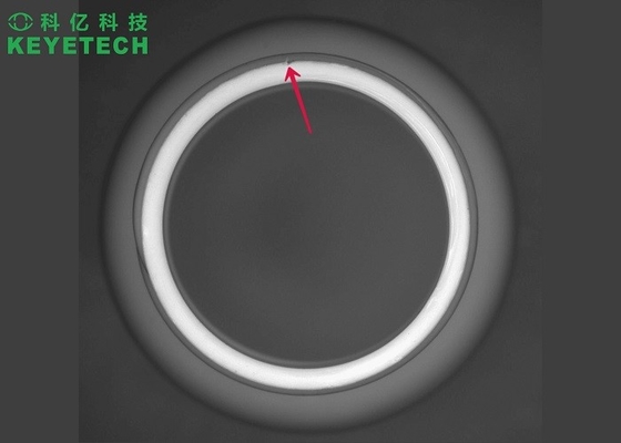 dispositif visuel de contrôle des bouteilles vides 75ml-100ml avec la caméra légère extérieure