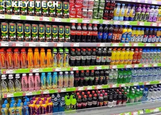 Système en ligne d'essais de produits pour le niveau de liquide de boisson