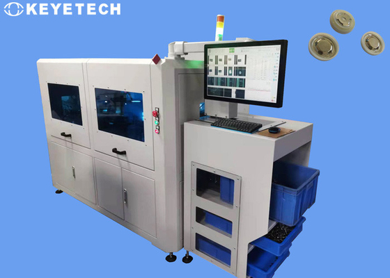 Machine de vision de chapeau de batterie de puissance de Li-ion de machine d'inspection d'AI électrolytique
