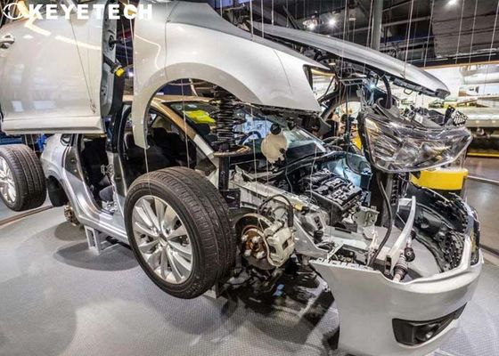 Machine d'inspection de la vision automatique à anneaux optiques en caoutchouc avec support HMI