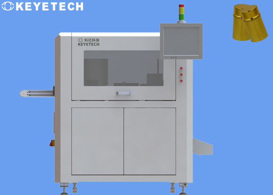 Système de machine d'inspection entièrement automatique par IA pour les couvercles de bouteilles en plastique