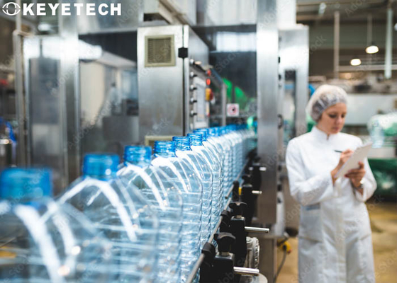 Système d'inspection des équipements Aoi industriels en ligne pour le bouchon de seau de 5 gallons