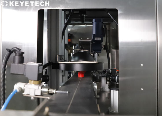 Le système d'inspection en ligne de chapeau d'équipement de détecteur pour vérifier faux accepte