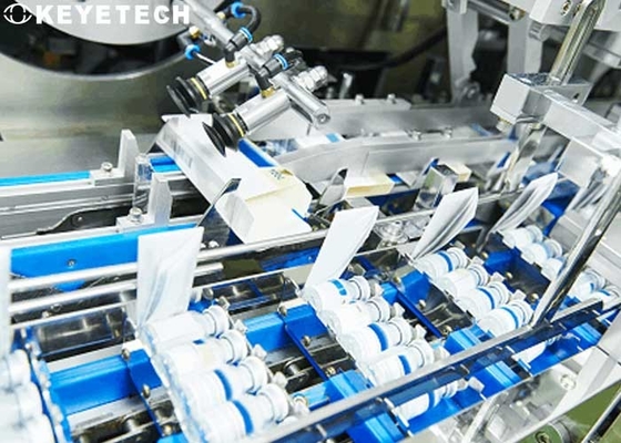 Reconnaissance visuelle d'image de la machine AI d'inspection de qualité de ligne remplissante liquide