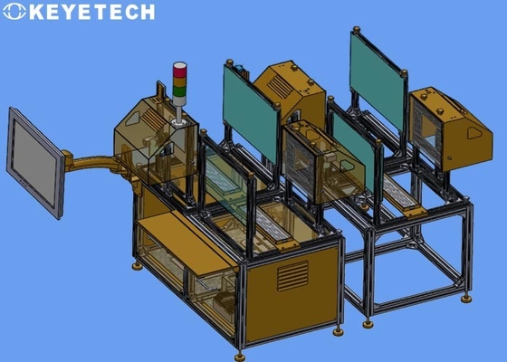 Machine visuelle d'inspection de qualité de caméra d'AI pour les gants 180pcs/Min de latex de ménage