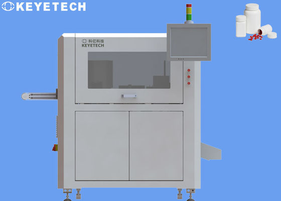 Système de tri de grande précision de machine pharmaceutique d'inspection visuelle de bouteille d'ANIMAL FAMILIER de PE