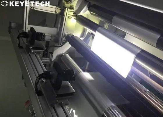 Système d'inspection visuelle de défaut de surface de film de caméra CCD en ligne