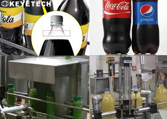 Système d'inspection visuelle de bouteille pour mesurer et valider le volume de liquide