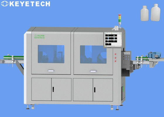 Machine d'inspection d'emballage de vision de support HMI pour bouteilles en PEHD