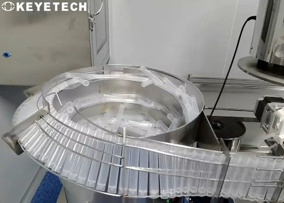 Machine d'inspection de la caméra de vision pour vérifier les défauts de surface des tubes médicaux en plastique