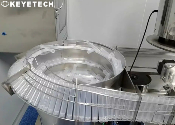 Système de détection de défauts de surface du tube de centrifugeuse en plastique médical