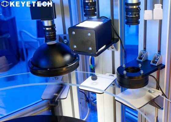 Système d'inspection de la vision de la caméra de fermeture de la tête avec logiciel de traitement d'image à grande vitesse