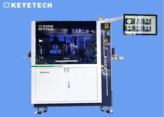 Machine d'inspection des bouteilles à goutte vide avec écran tactile HMI
