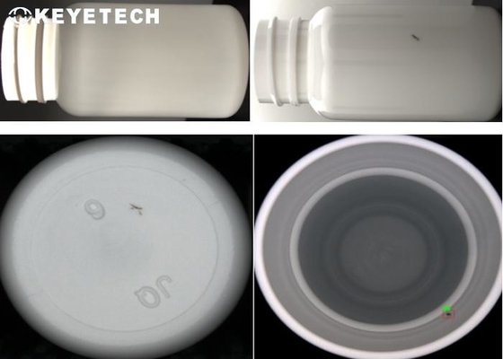 Machine d' inspection de bouteilles vides de 75 ml à 100 ml avec le dernier algorithme d' IA