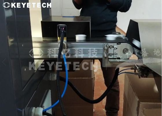 Machine d'inspection optique pour la partie intérieure de la lame d'hélicoptère avec fonction de rejet en ligne