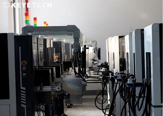Machine d' inspection de la vision pour flacon de gouttes oculaires de 5 ml et 10 ml avec support de service d' accès à distance