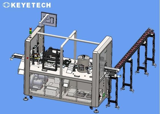 Machine d'inspection de la vision du couvercle de la coupe de papier de moulage de pâte à papier avec algorithme d'apprentissage en profondeur AI