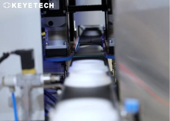 Machine d'inspection de la vision du couvercle de la coupe de papier de moulage de pâte à papier avec algorithme d'apprentissage en profondeur AI