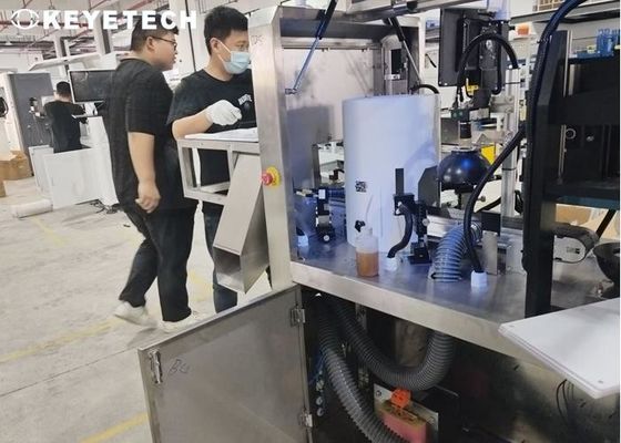 Système d'inspection du bouchon de bouteille de gallon pour l'industrie de l'emballage alimentaire
