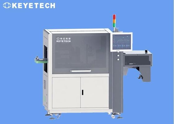 Machine d'inspection visuelle à capuche attachée de haute précision avec statistiques en ligne
