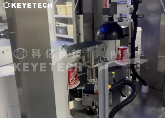 Machine de tri de la vision de tasse IML Système d'inspection visuelle automatisé zéro défaut