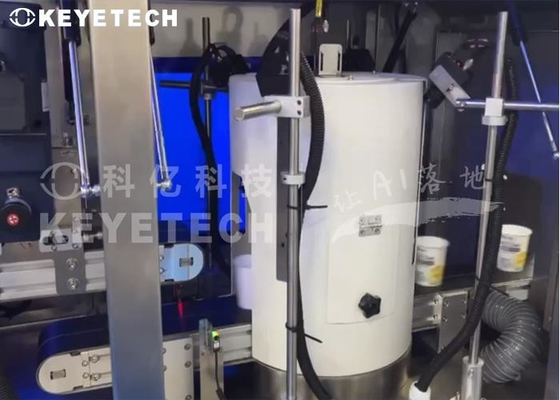 Machine d'inspection par caméra basée sur l'IA avant le chargement et l'empilement de tasses IML