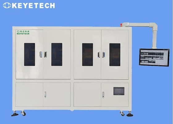 Machine d'inspection de la vision de préforme en PET hors ligne avec dispositif de manutention des matériaux