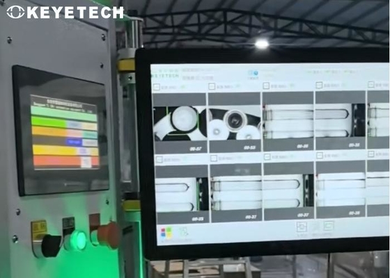Machine d'inspection visuelle de la préforme de bouteille en plastique basée sur un algorithme d'IA