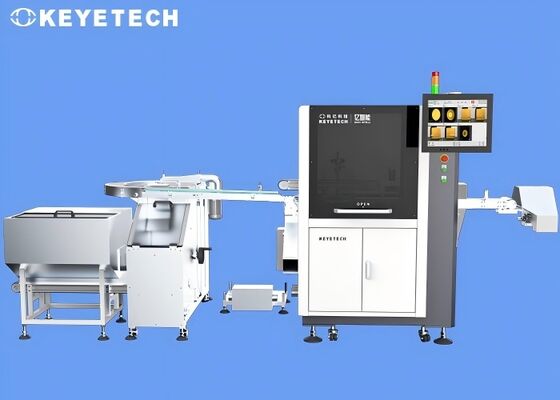 La machine d'inspection visuelle de la capuche en plastique en PP rejette les défauts du flash de la tache noire