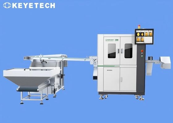 Machine d'inspection de la vision et de tri des défauts à capuche anti-vol en plastique