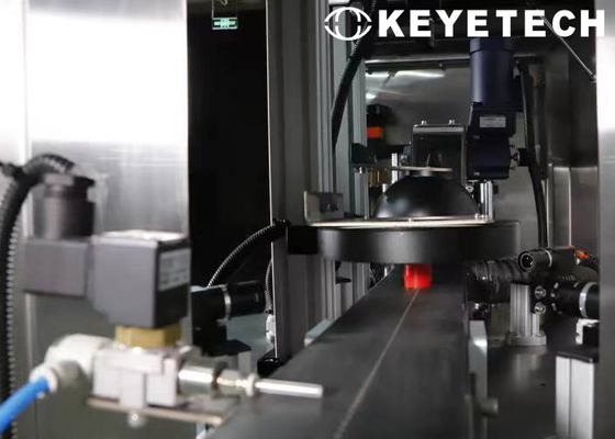 Inspection de la qualité des bouteilles en PET en plastique à l'aide de la vision automatique d'apprentissage en profondeur