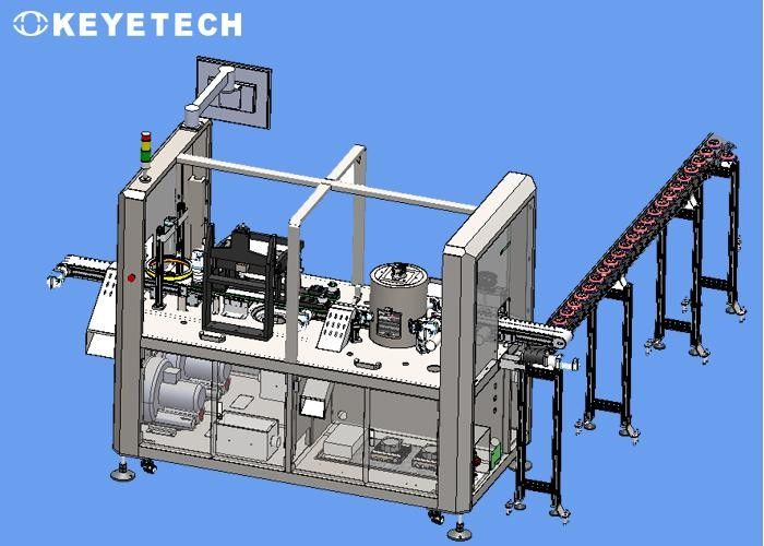 Machine d'inspection de la vision du couvercle de la coupe de papier de moulage de pâte à papier avec algorithme d'apprentissage en profondeur AI