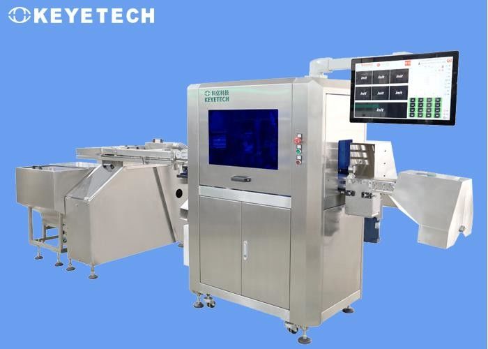 Vérification du problème d'étanchéité Système d'inspection du capuchon de vision AI Machine pour le capuchon d'huile alimentaire