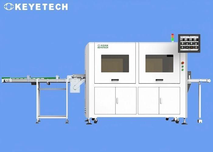 Machine d'inspection visuelle à capuche de haute précision pour les produits de pâte moulée