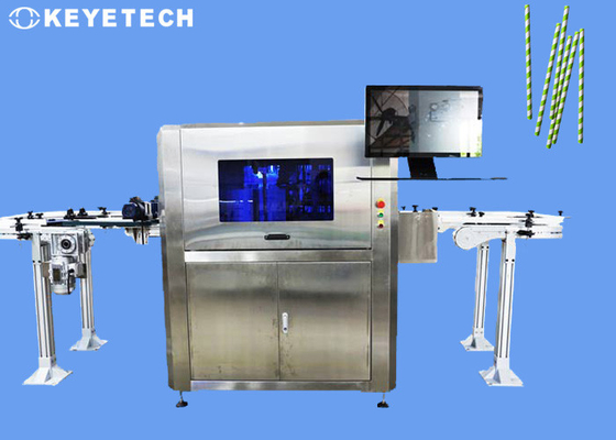 Systèmes d'inspection automatisés de vision pour les pailles à boire de papier