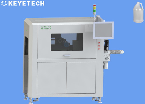 Les bouteilles intégrées de HDPE de solutions désertent la machine de détection avec la caméra CCD