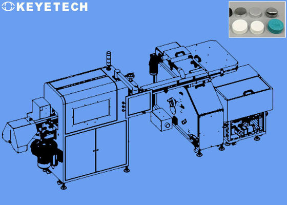 Détecteurs en ligne de machine d'inspection visuelle de capuchon CRC avec système de comptage