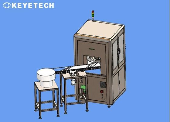 Machine de détection de la qualité des composants en caoutchouc avec caméra industrielle à grande vitesse
