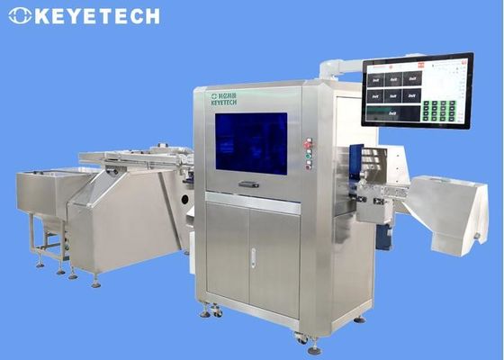 Machine d'inspection visuelle de la doublure de fermeture CR avant l'étanchéité par induction du plafond