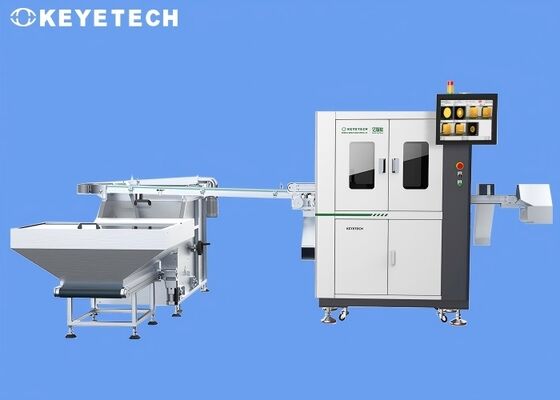 Système d'inspection visuelle intelligent par IA pour bouchons de bouteilles en PP et PET
